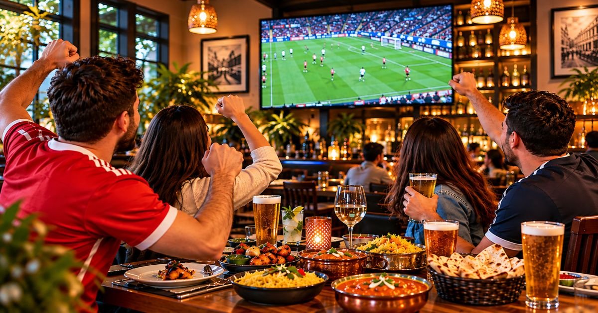 Best Places to Watch Football with Food and Drinks