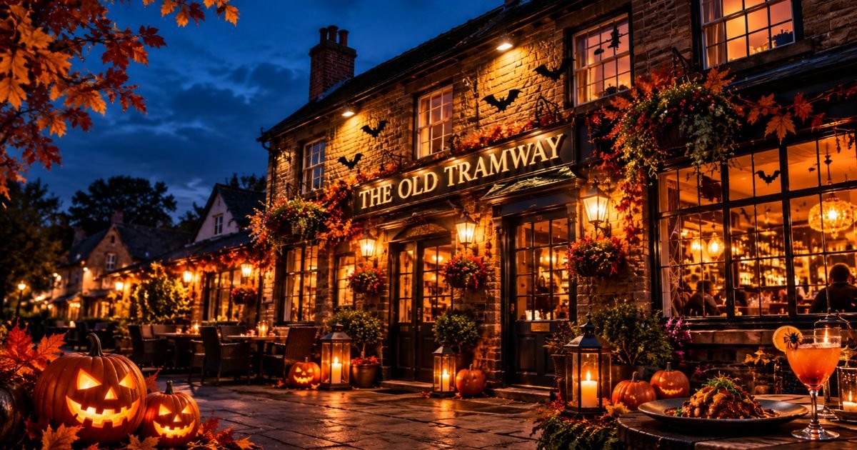 Halloween Party at The Old Tramway: Spooky Drinks, Great Food & DJ Skid